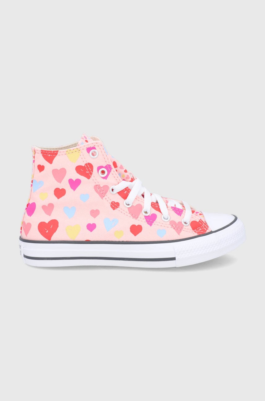 Converse teniși copii culoarea roz