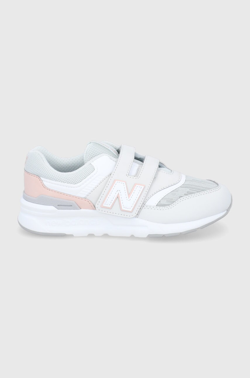New balance pantofi copii culoarea gri
