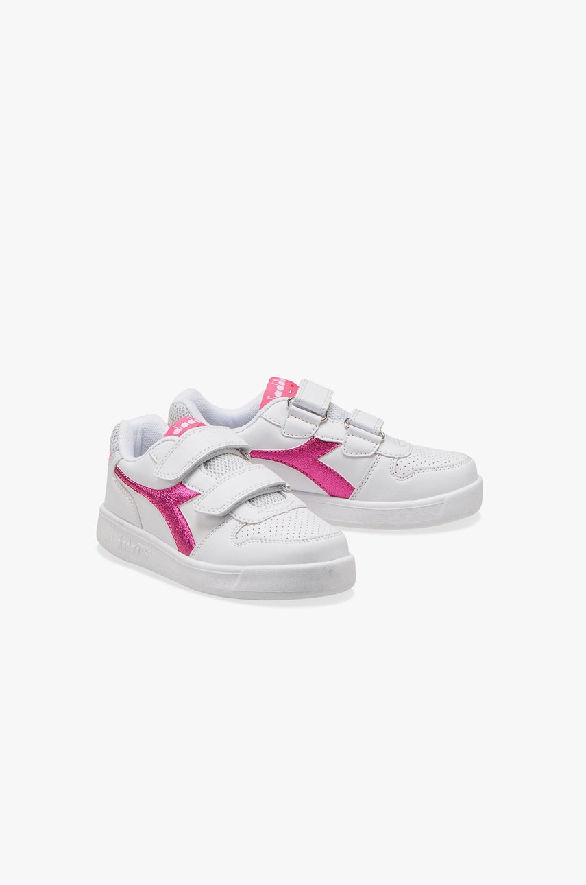 

Детские ботинки Diadora Playground цвет белый