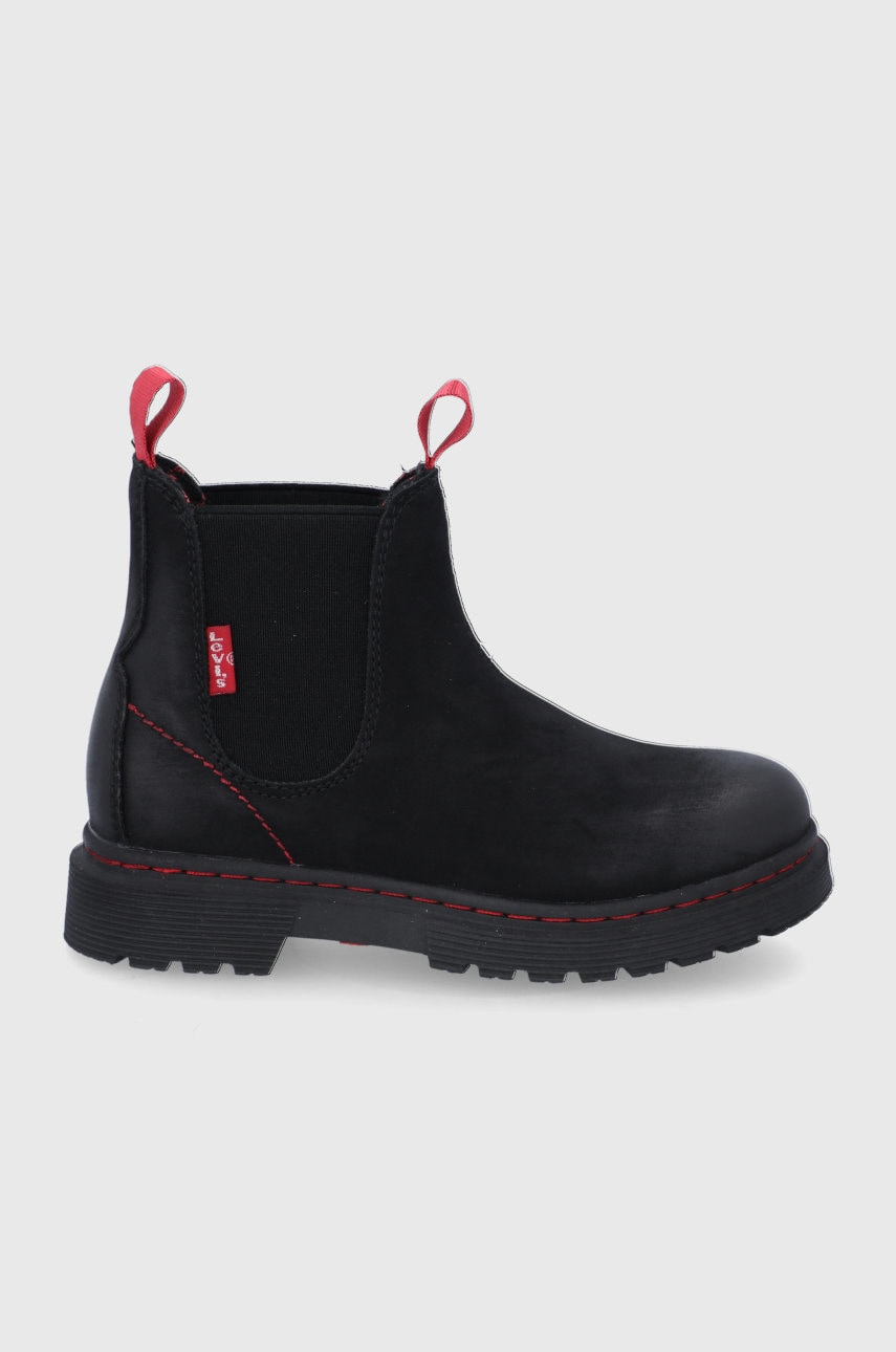 Levi's botine copii culoarea negru