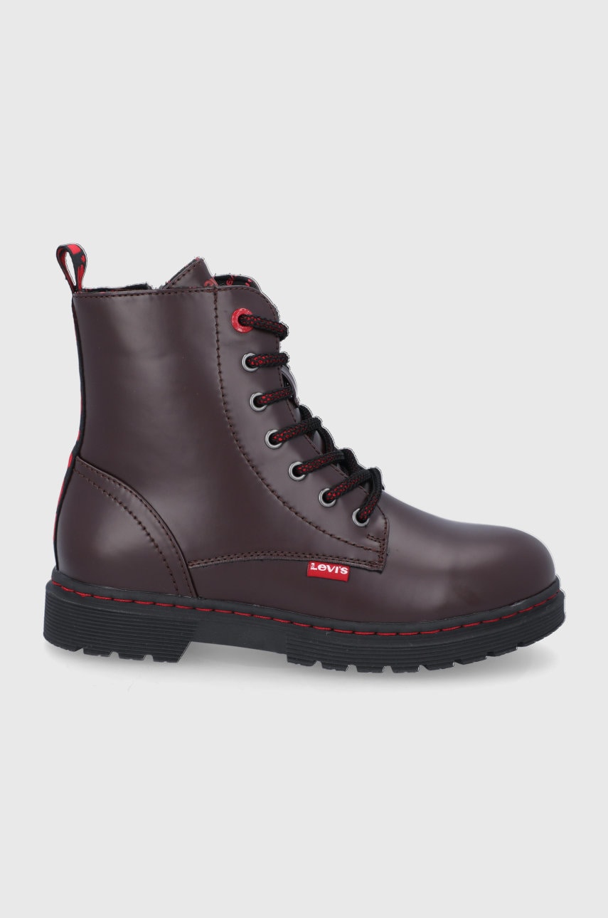 Levi's bocanci copii culoarea maro