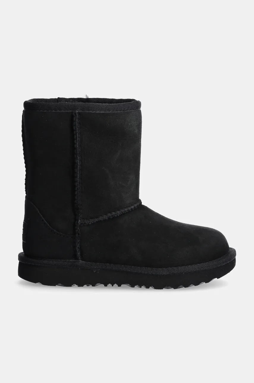 Детские замшевые сапоги UGG цвет чёрный Детские замшевые сапоги UGG цвет чёрный
