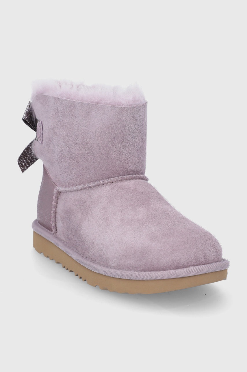 

Дитячі замшеві чоботи UGG Mini Bailey Glitz