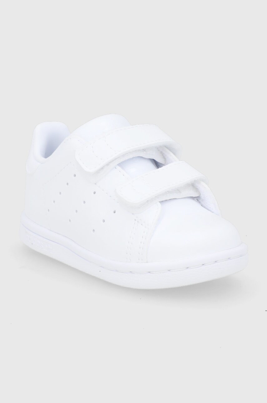 

Дитячі черевики adidas Originals колір білий