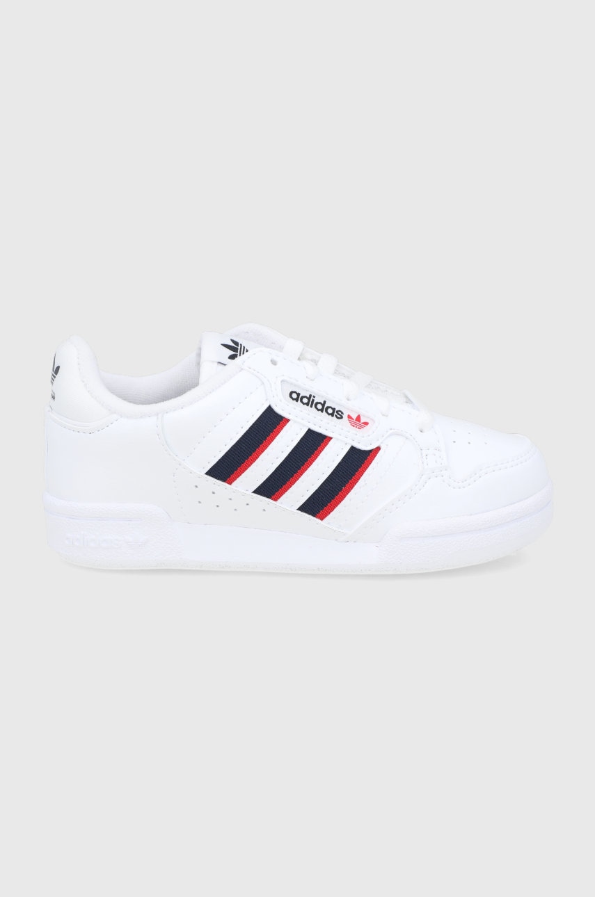 E-shop Dětské boty adidas Originals S42611 bílá barva