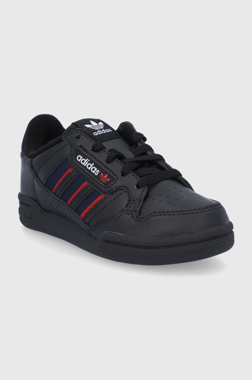 

Детские ботинки adidas Originals цвет чёрный
