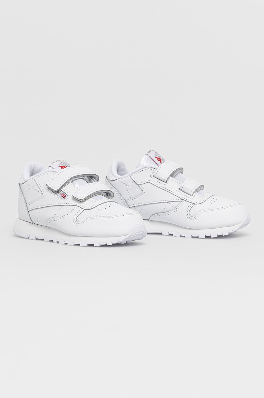 Детские ботинки Reebok Classic GZ5260 цвет белый в Полтаве Детские ботинки Reebok Classic GZ5260 цвет белый в Полтаве