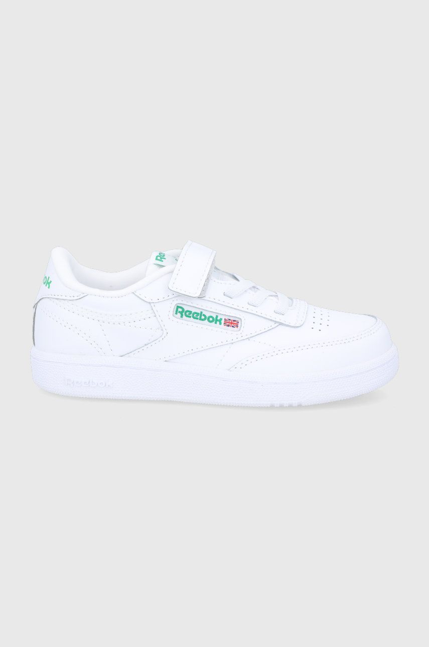 Dětské boty Reebok Classic GZ5268 bílá barva - bílá -  Svršek: Umělá hmota