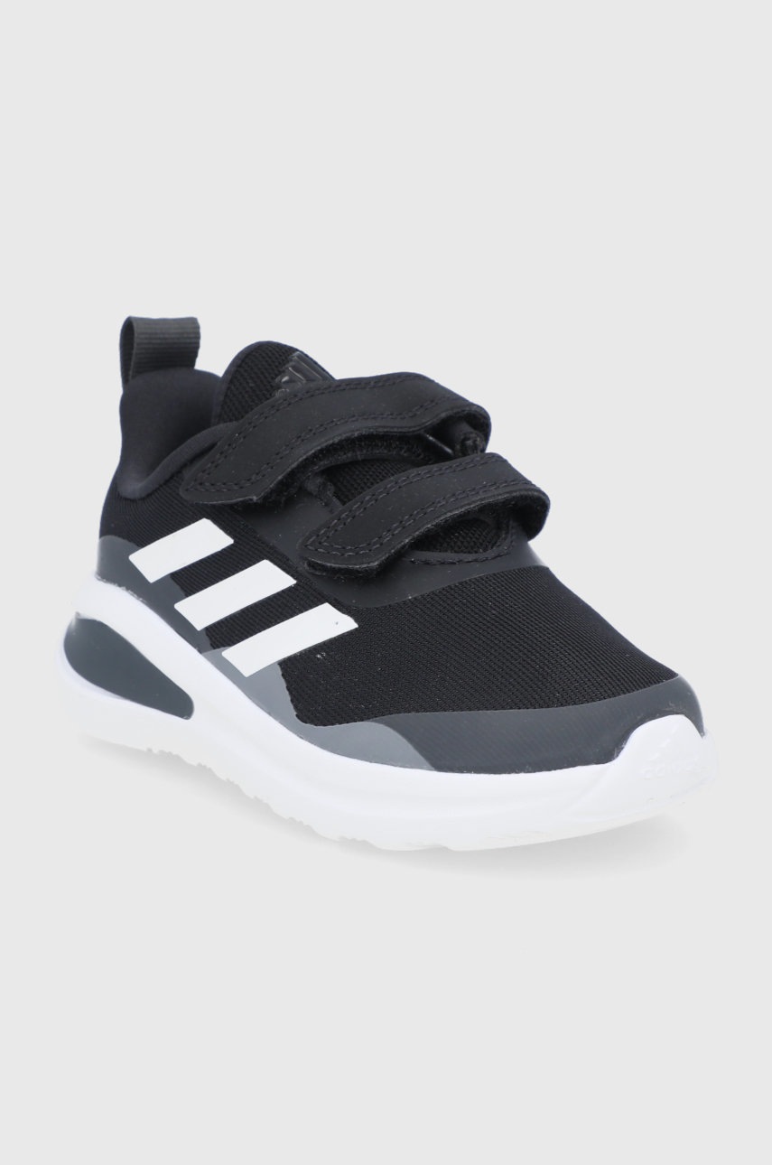 

Дитячі черевики adidas Performance FortaRun CF I колір чорний