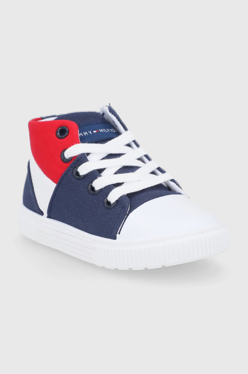 

Дитячі кеди Tommy Hilfiger колір синій