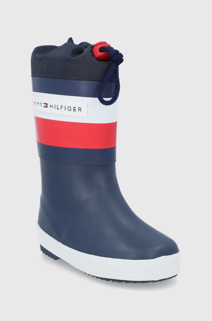 

Дитячі гумові чоботи Tommy Hilfiger колір синій