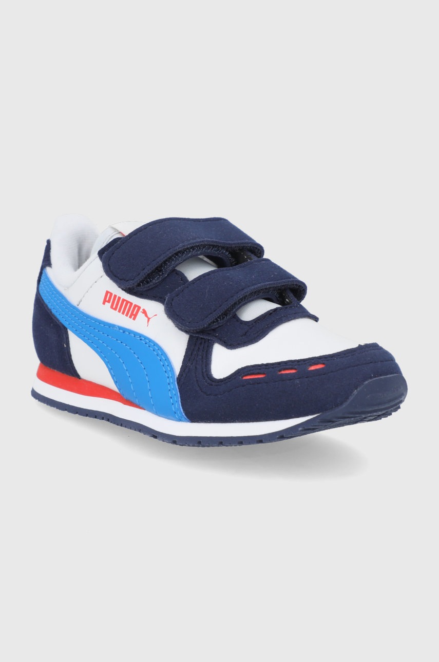 

Детские ботинки Puma Cabana Racer SL V PS цвет синий