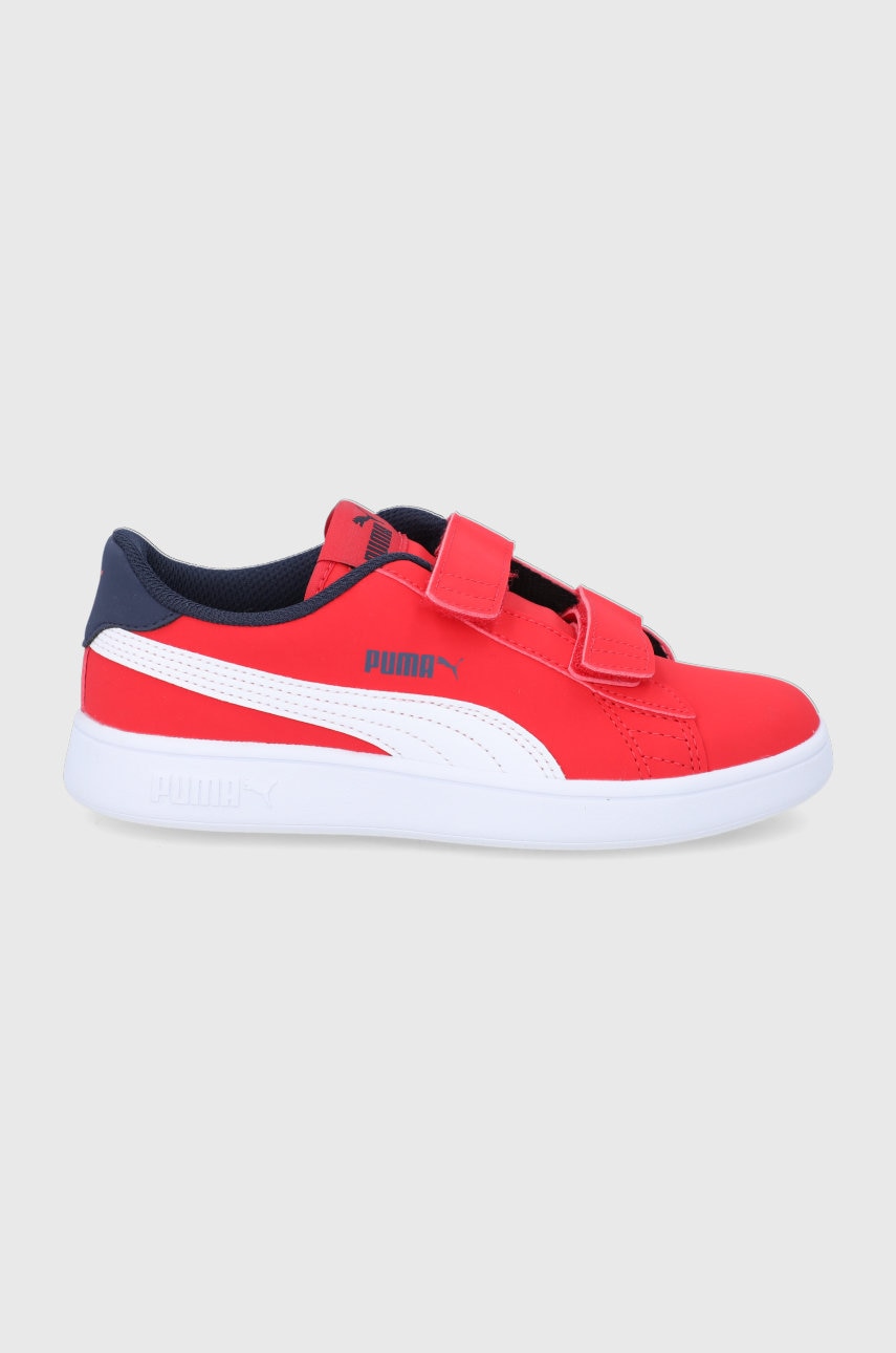 Puma pantofi copii puma smash v2 buck v ps culoarea negru