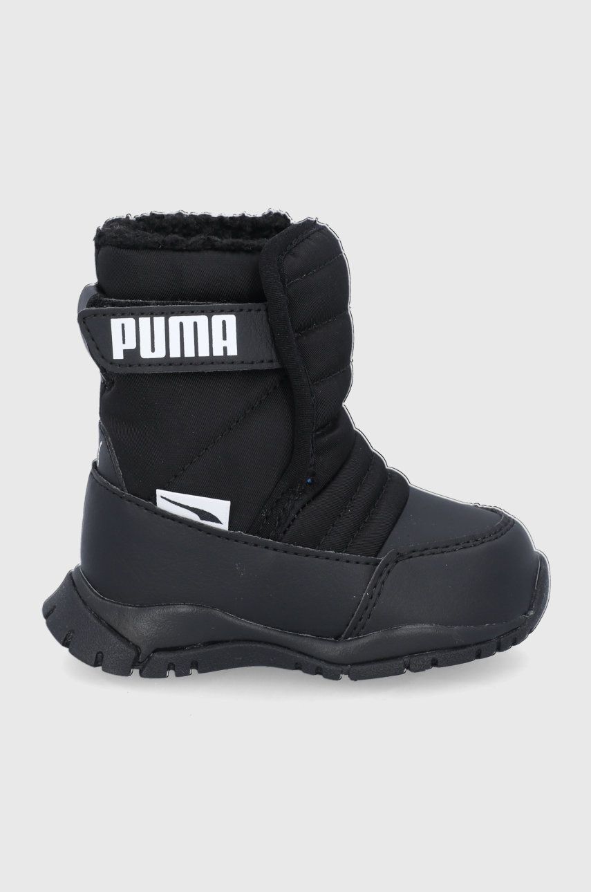 E-shop Dětské sněhule Puma 380746 černá barva