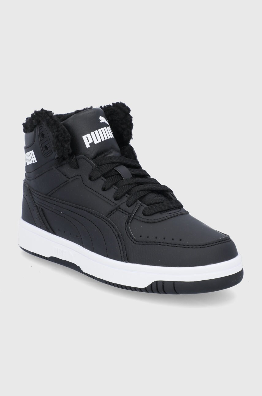 

Дитячі черевики Puma 375477 колір чорний