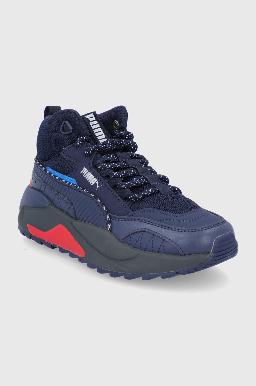 

Дитячі черевики Puma 382653 колір синій