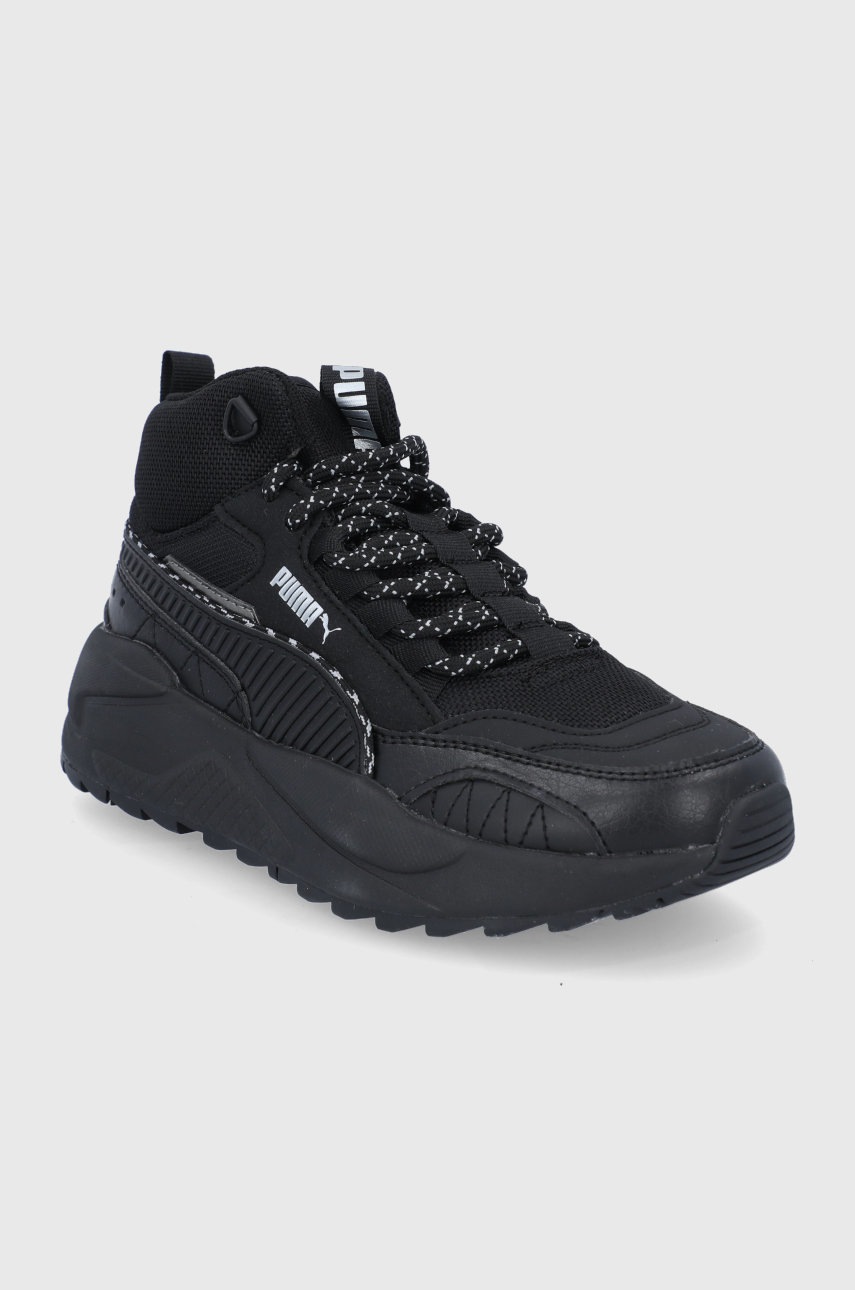 

Дитячі черевики Puma 382653 колір чорний