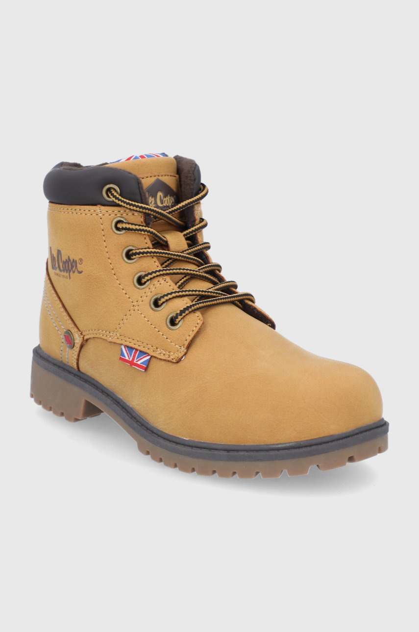 

Детские ботинки Lee Cooper цвет коричневый