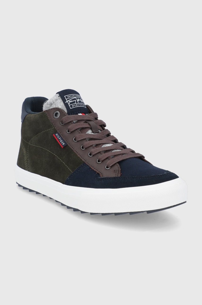 

Замшевые кроссовки Tommy Hilfiger