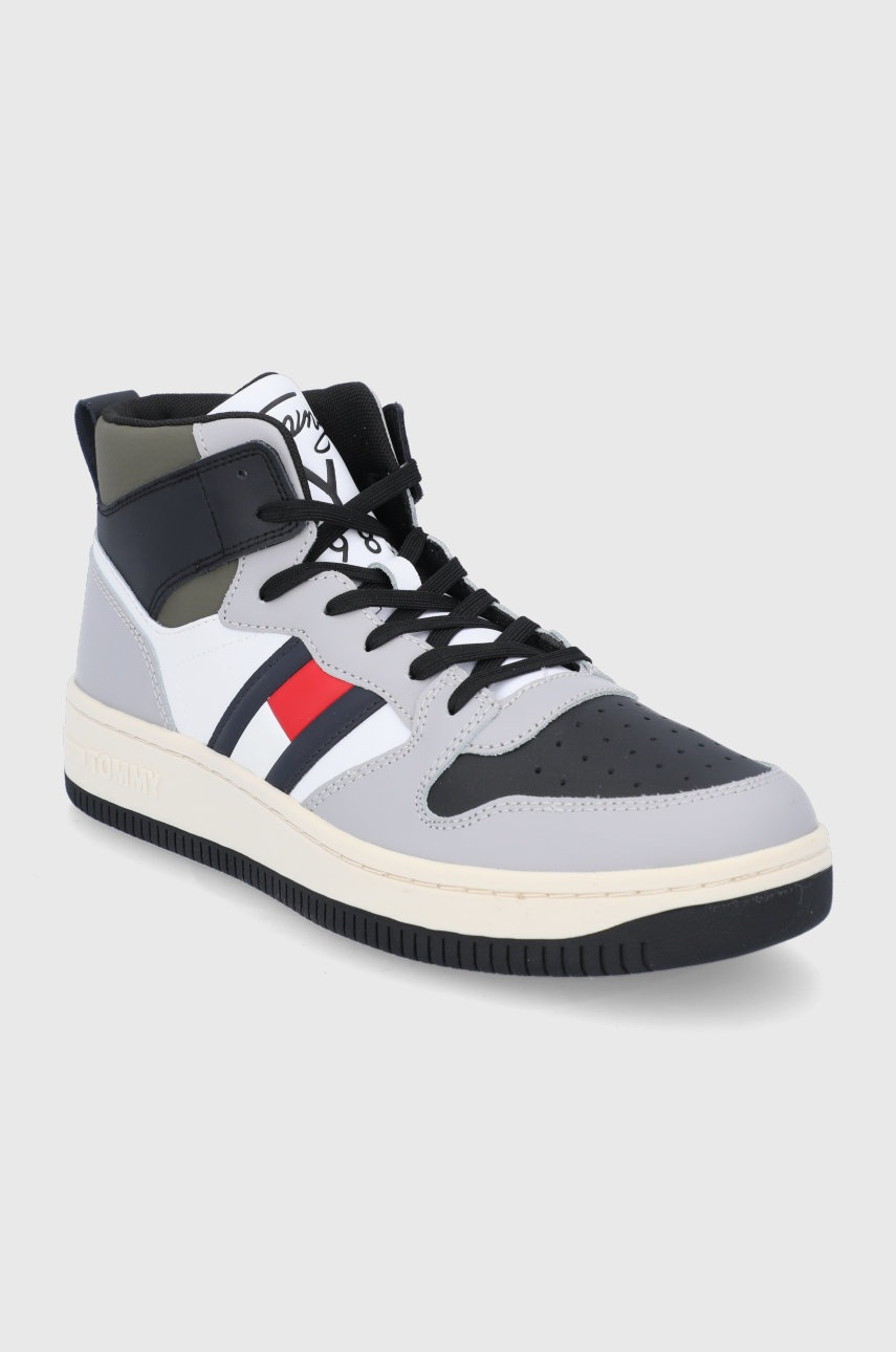 

Черевики Tommy Jeans колір сірий