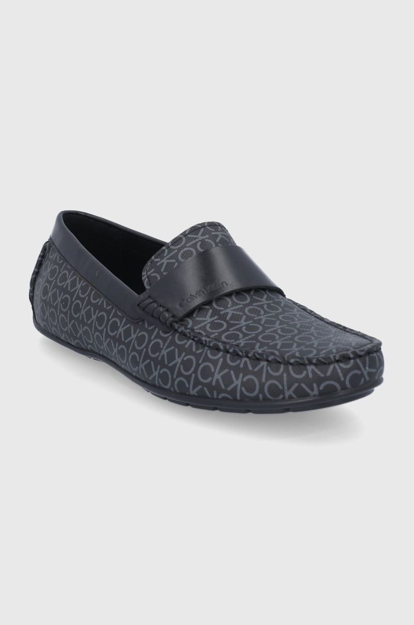 

Мокасины Calvin Klein мужское цвет чёрный