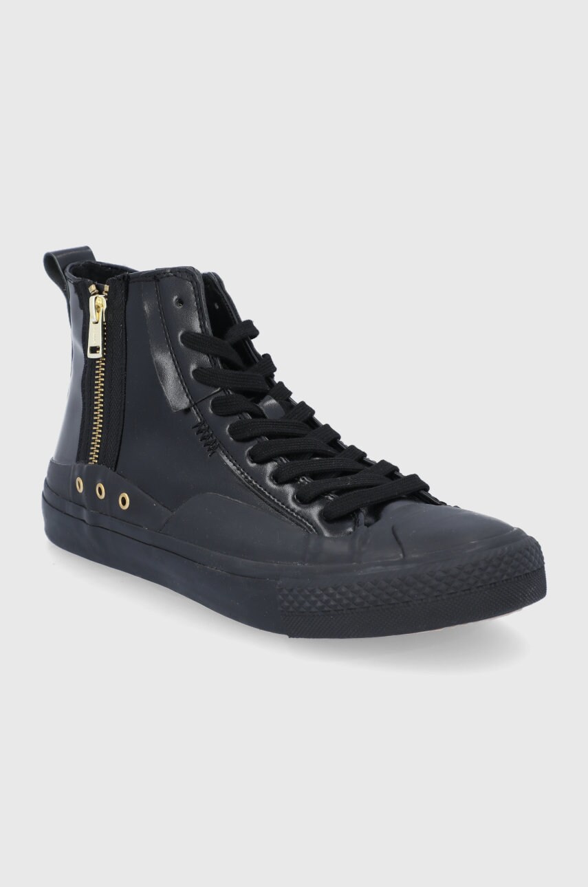 

Кеды Guess мужское цвет чёрный