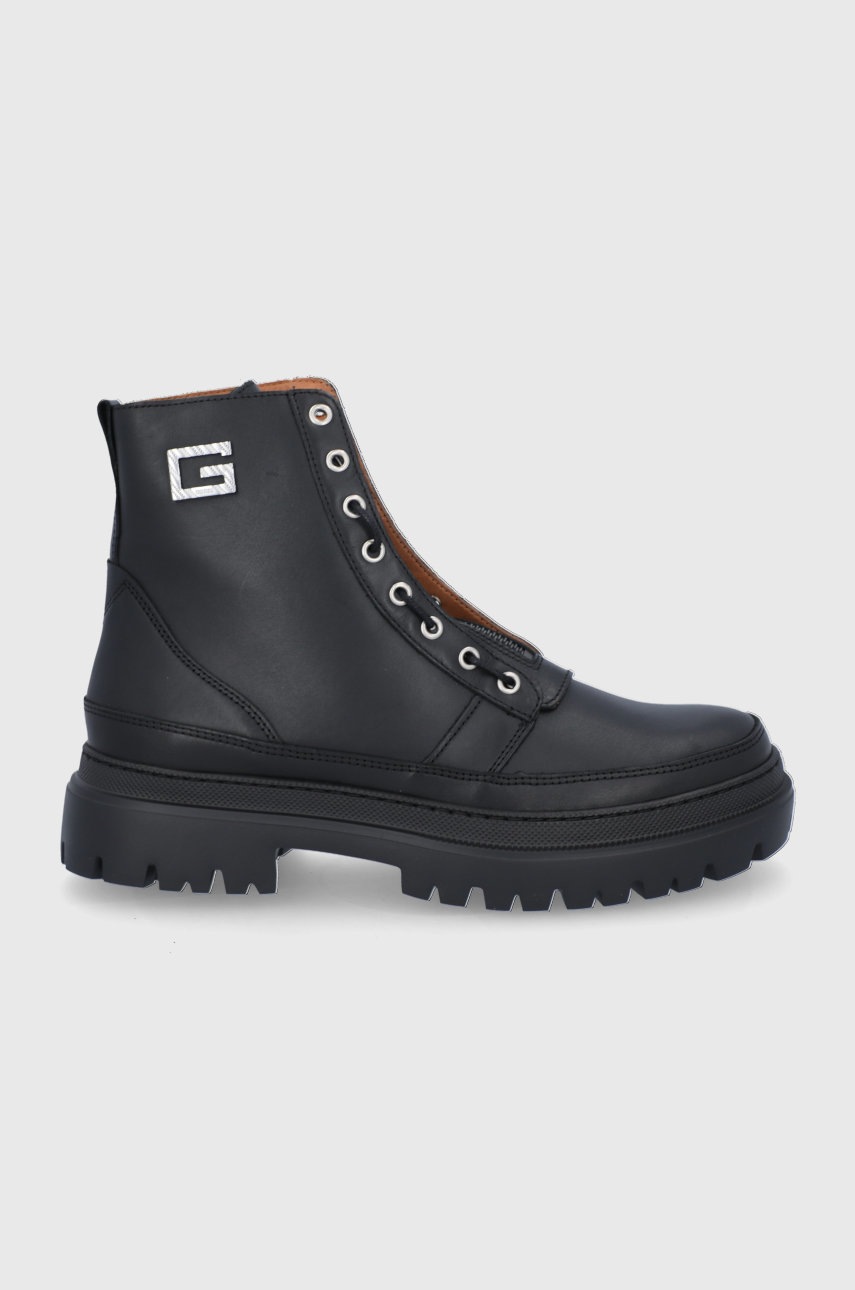 

Обувки Guess мъжки в черно, Черен
