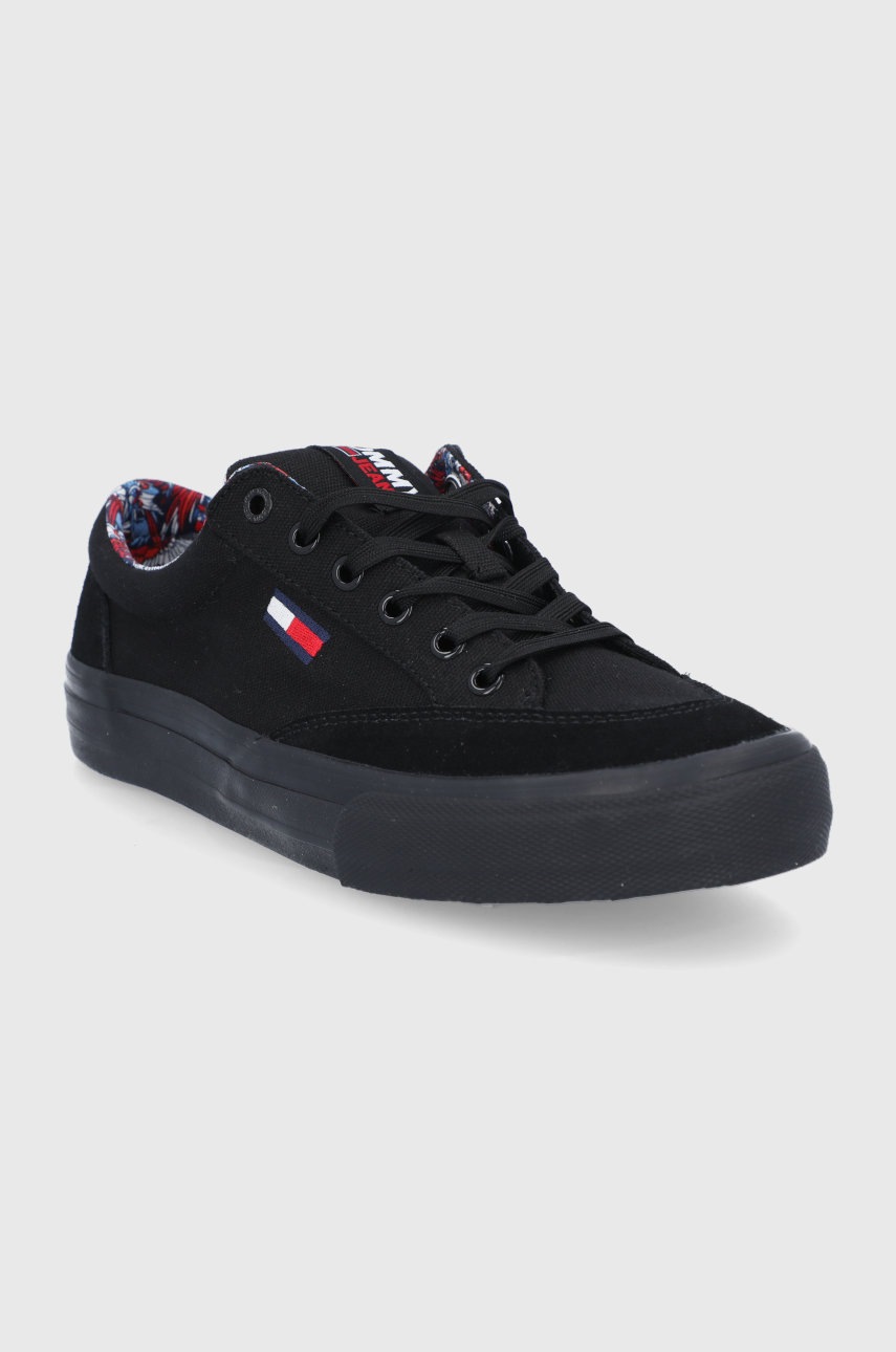 

Кеди Tommy Jeans чоловічі колір чорний