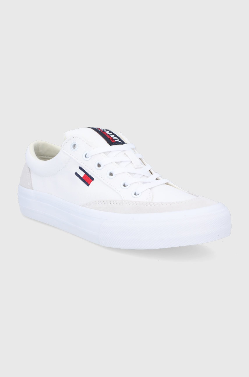 

Кеды Tommy Jeans мужское цвет белый