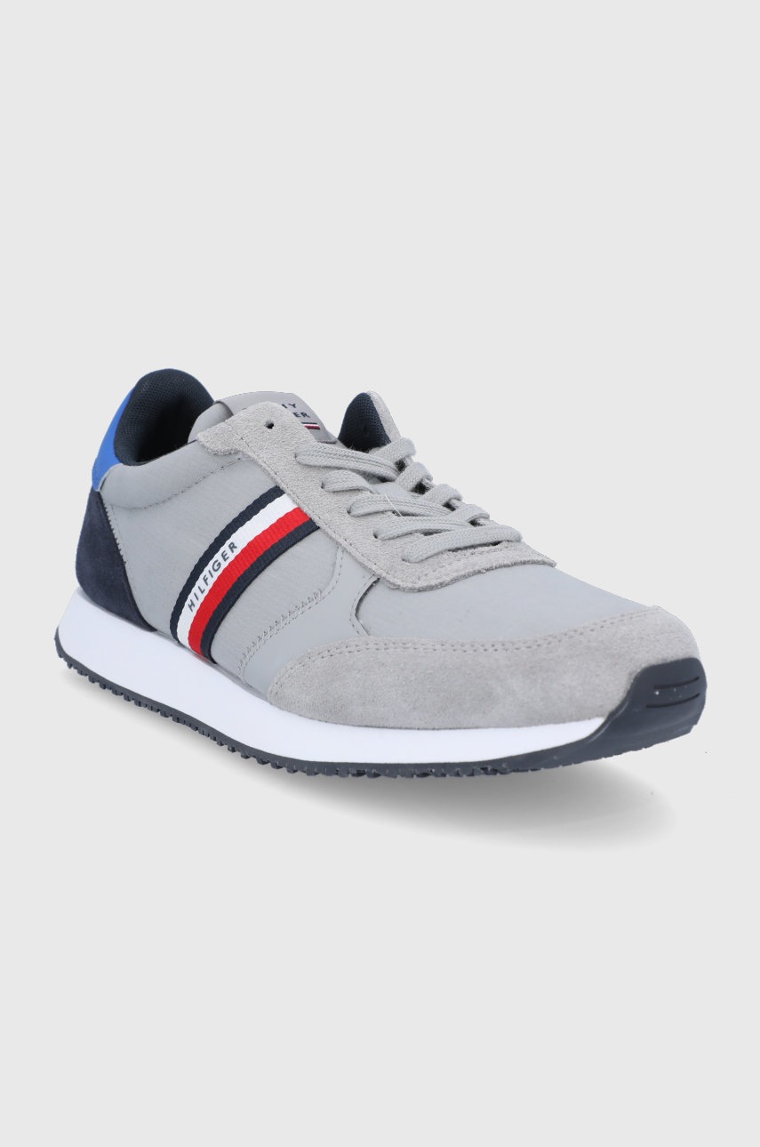 

Черевики Tommy Hilfiger колір сірий