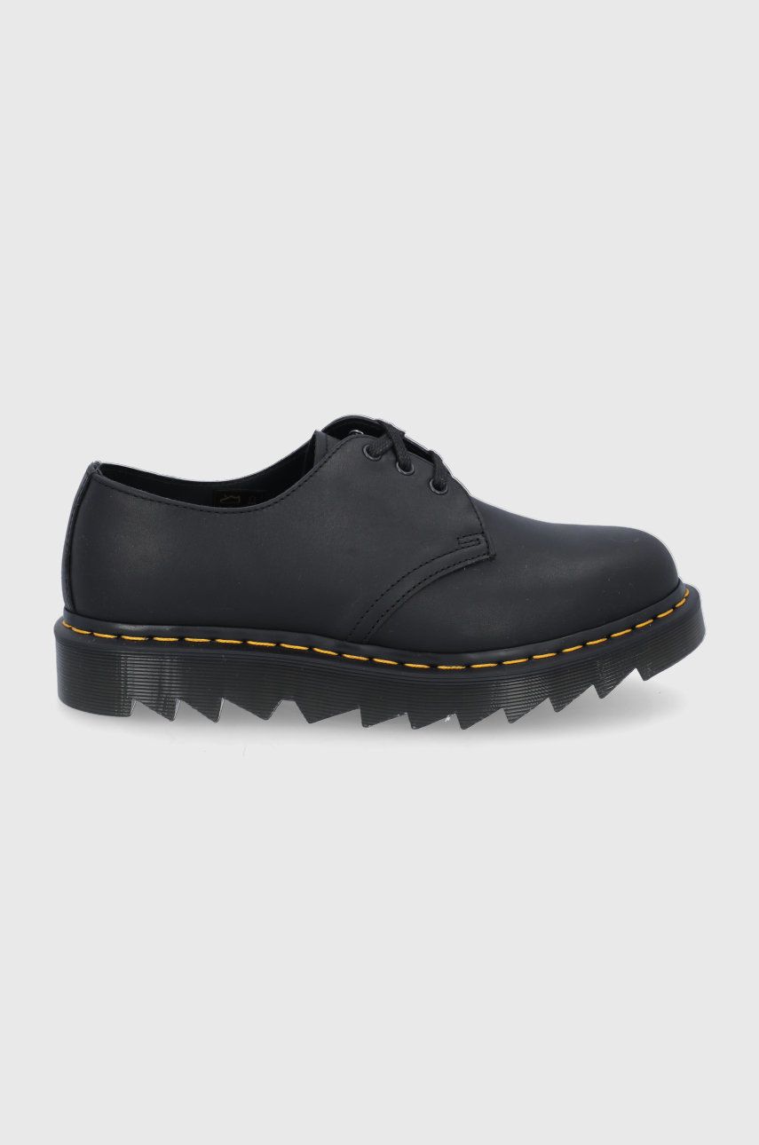 Dr. Martens Pantofi de piele 1461 Ziggy bărbați, culoarea negru