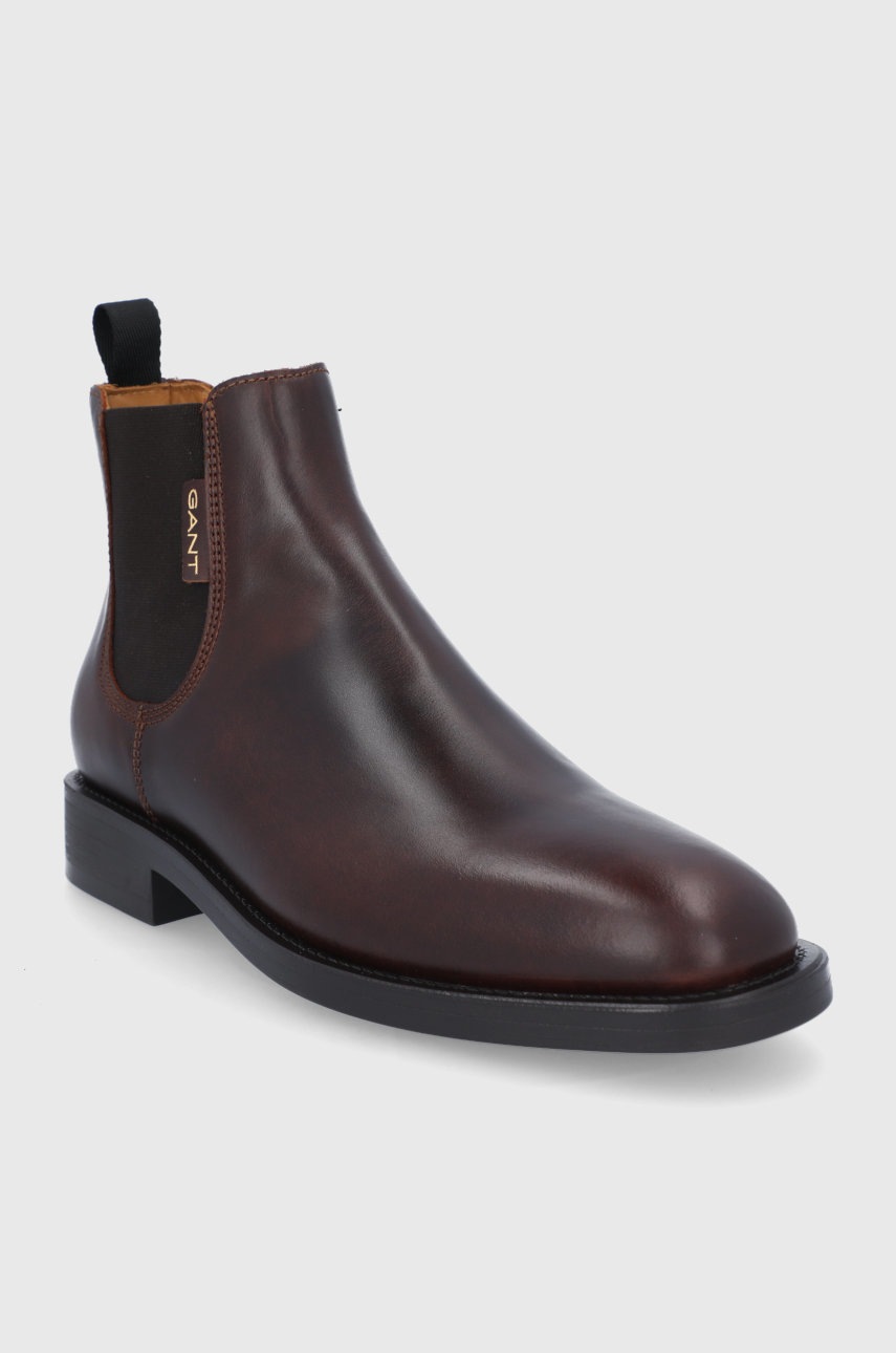 

Кожаные полусапоги Gant Brockwill мужские коричневый