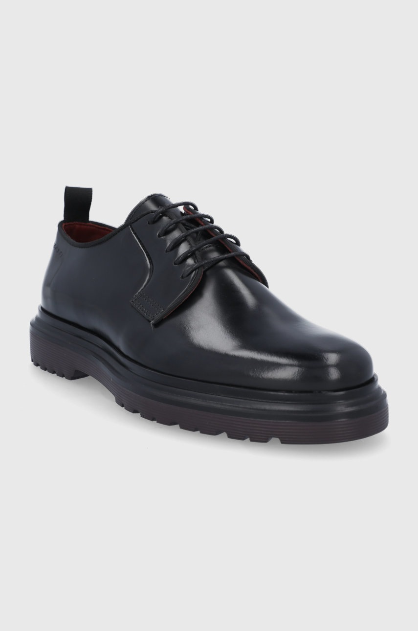 

Шкіряні туфлі Gant Beaumont чоловічі колір чорний