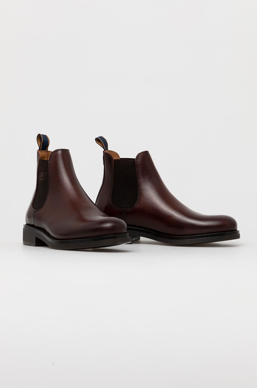 

Кожаные полусапоги Gant Brookly мужские коричневый