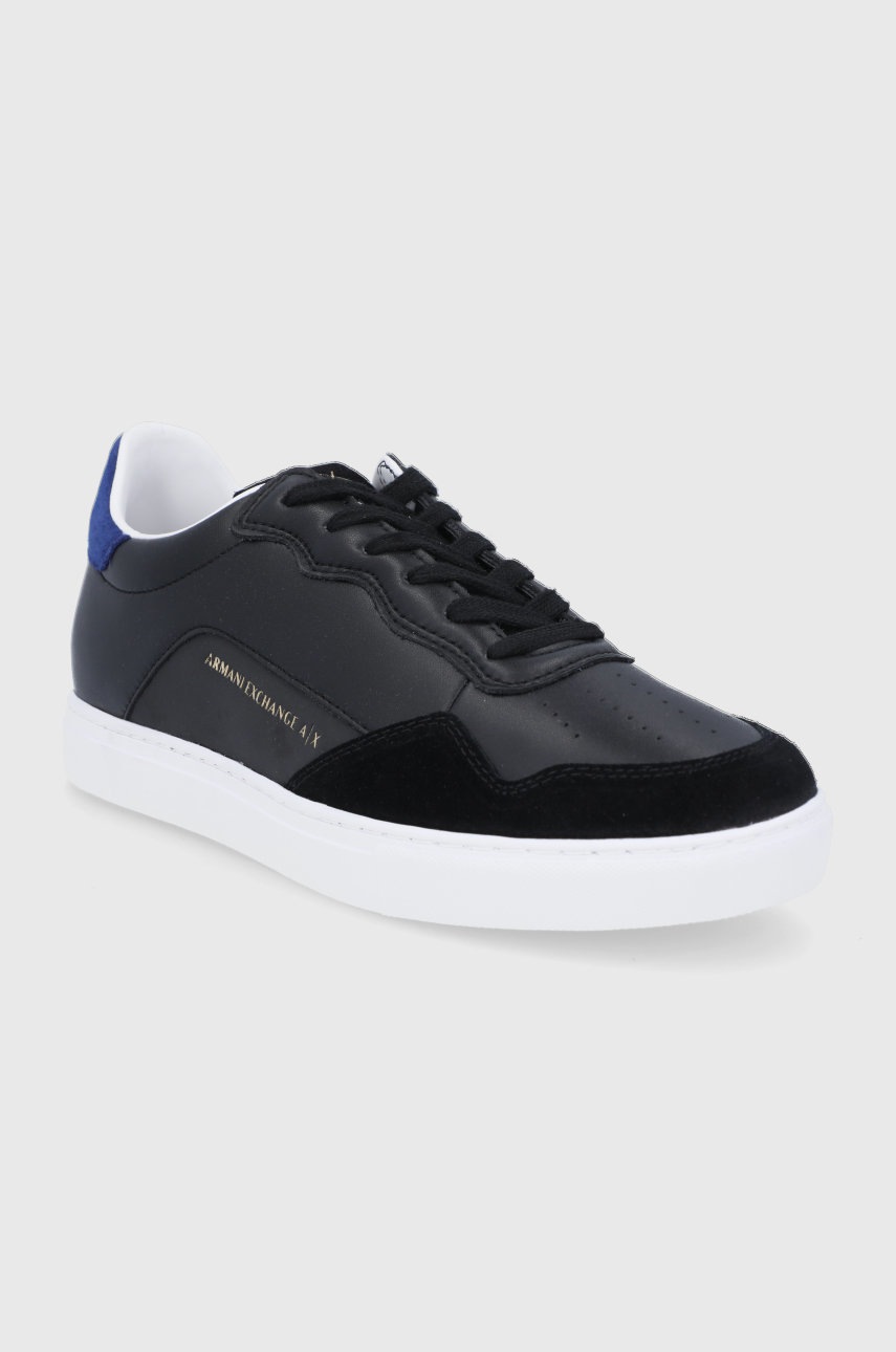 

Ботинки Armani Exchange цвет чёрный