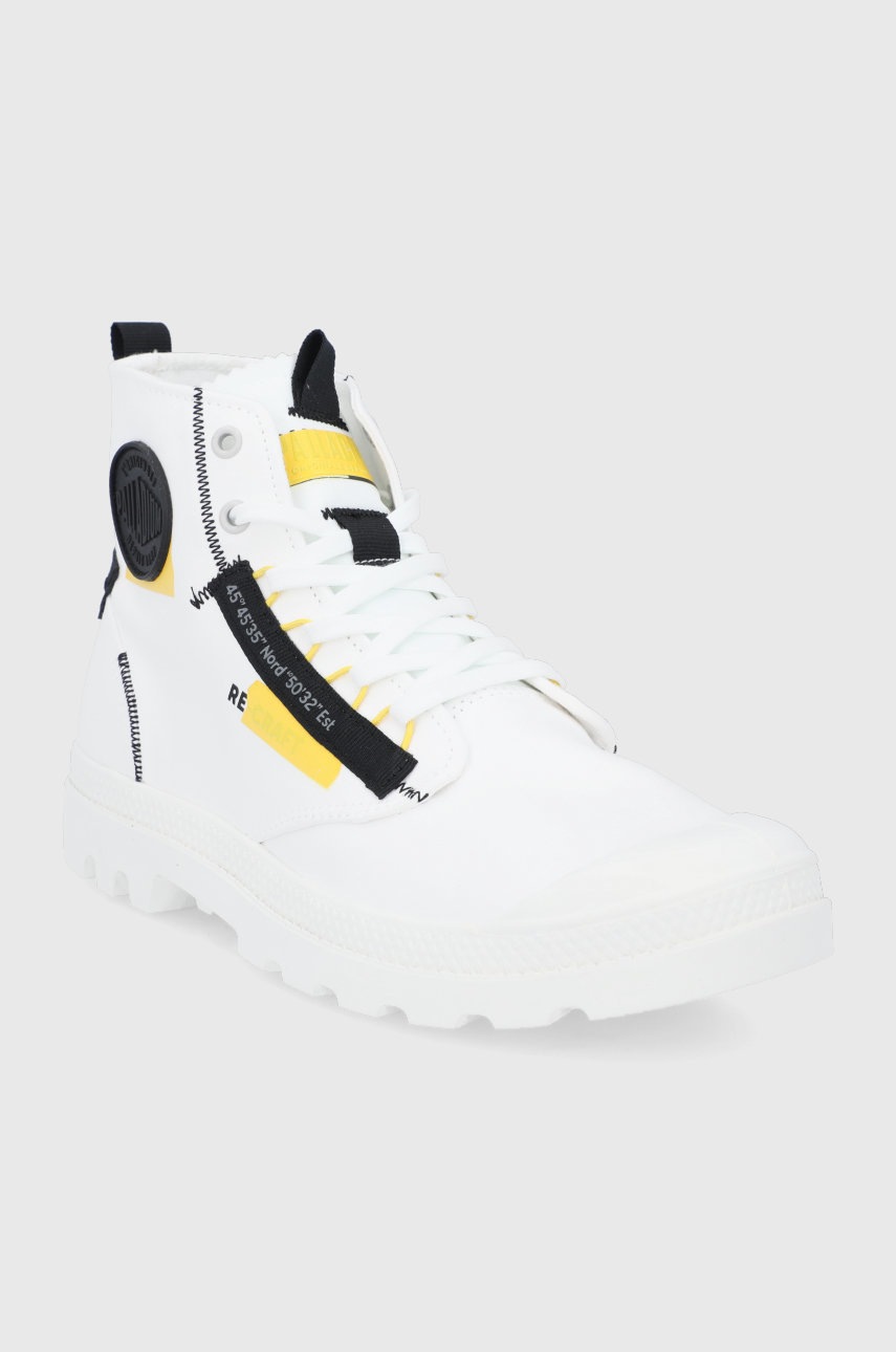 

Черевики Palladium чоловічі колір білий
