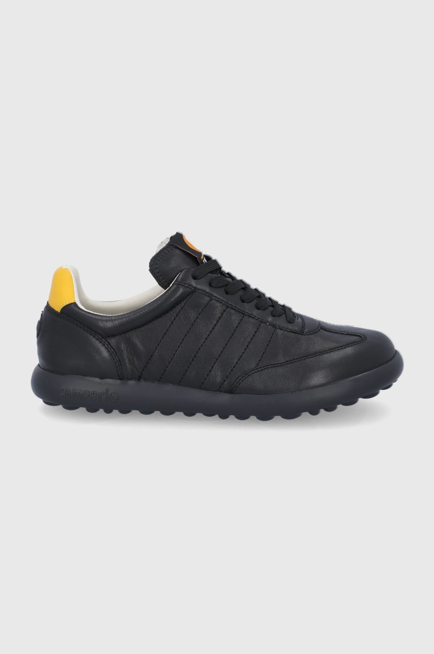 Camper Buty skórzane kolor czarny