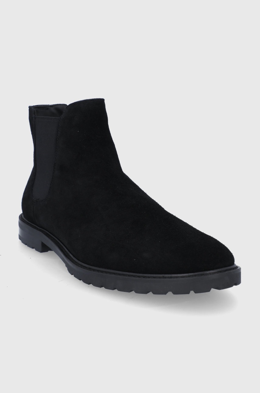 

Замшевые ботинки Aldo мужские цвет чёрный