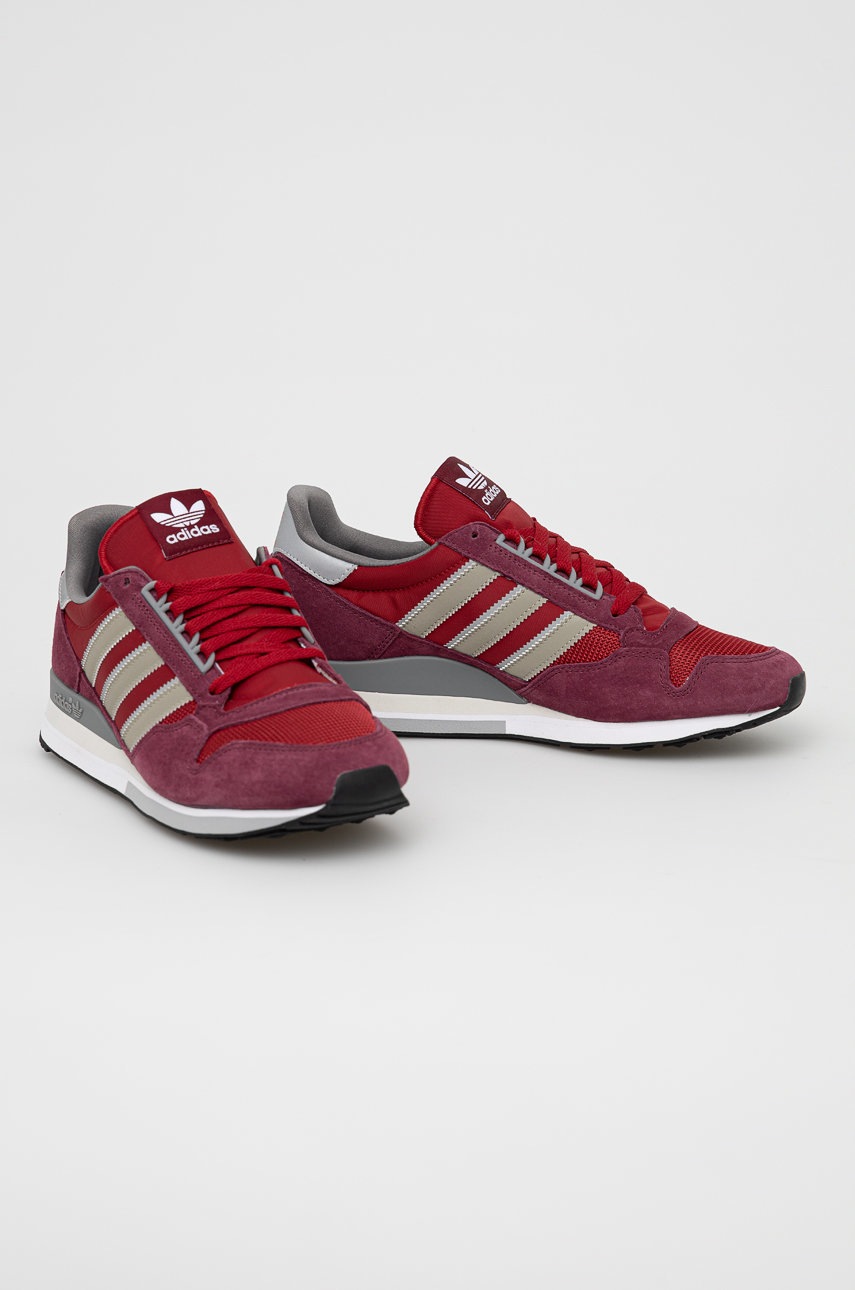 

Ботинки adidas Originals ZX 500 цвет красный