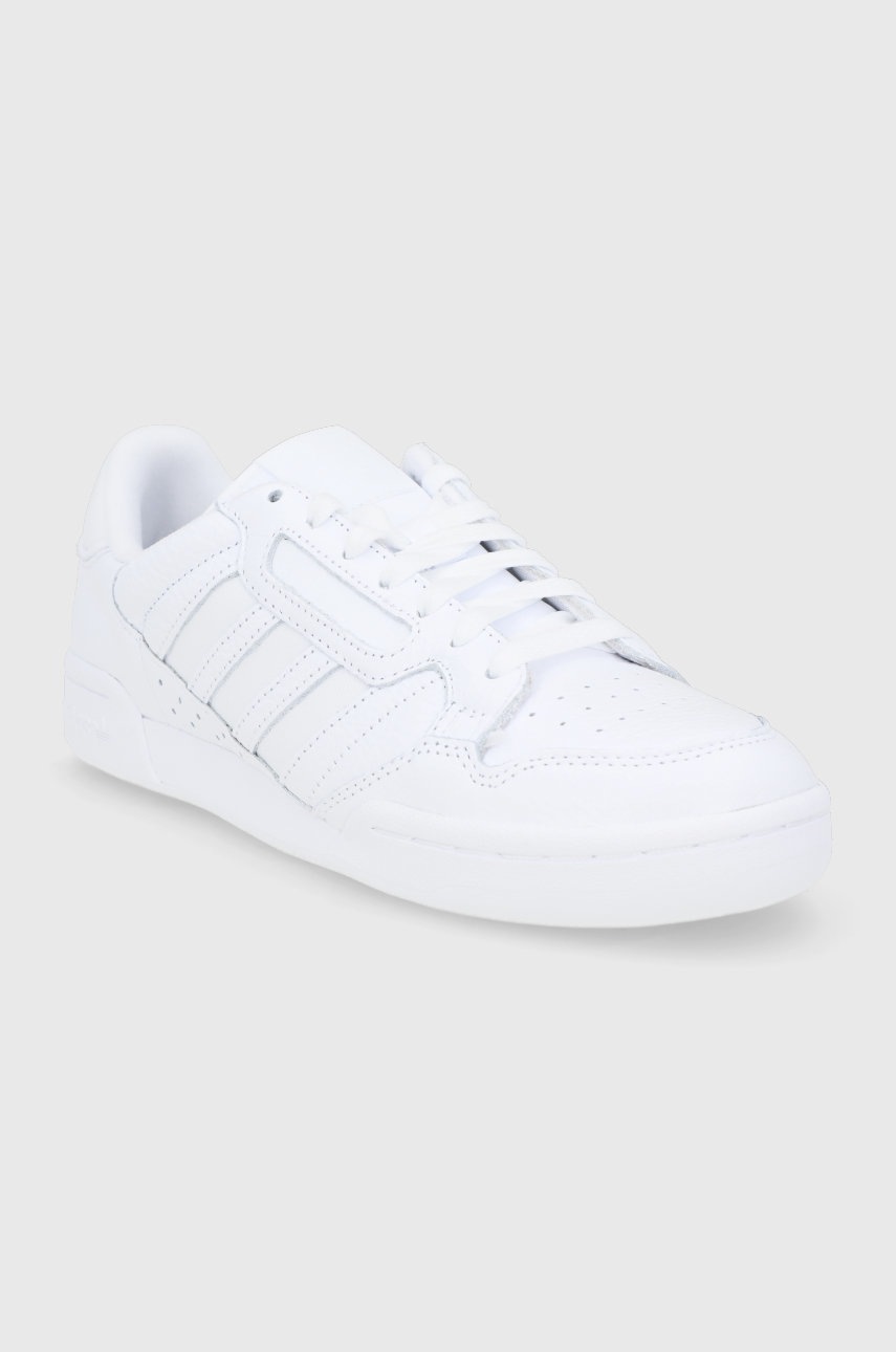 

Кожаные ботинки adidas Originals Continental 80 STRI GW0188 цвет белый