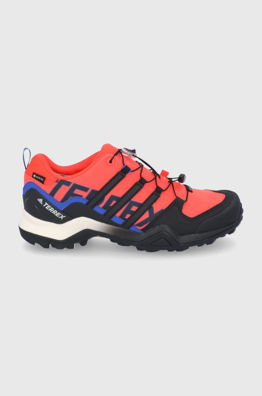 Adidas performance pantofi bărbați, culoarea portocaliu