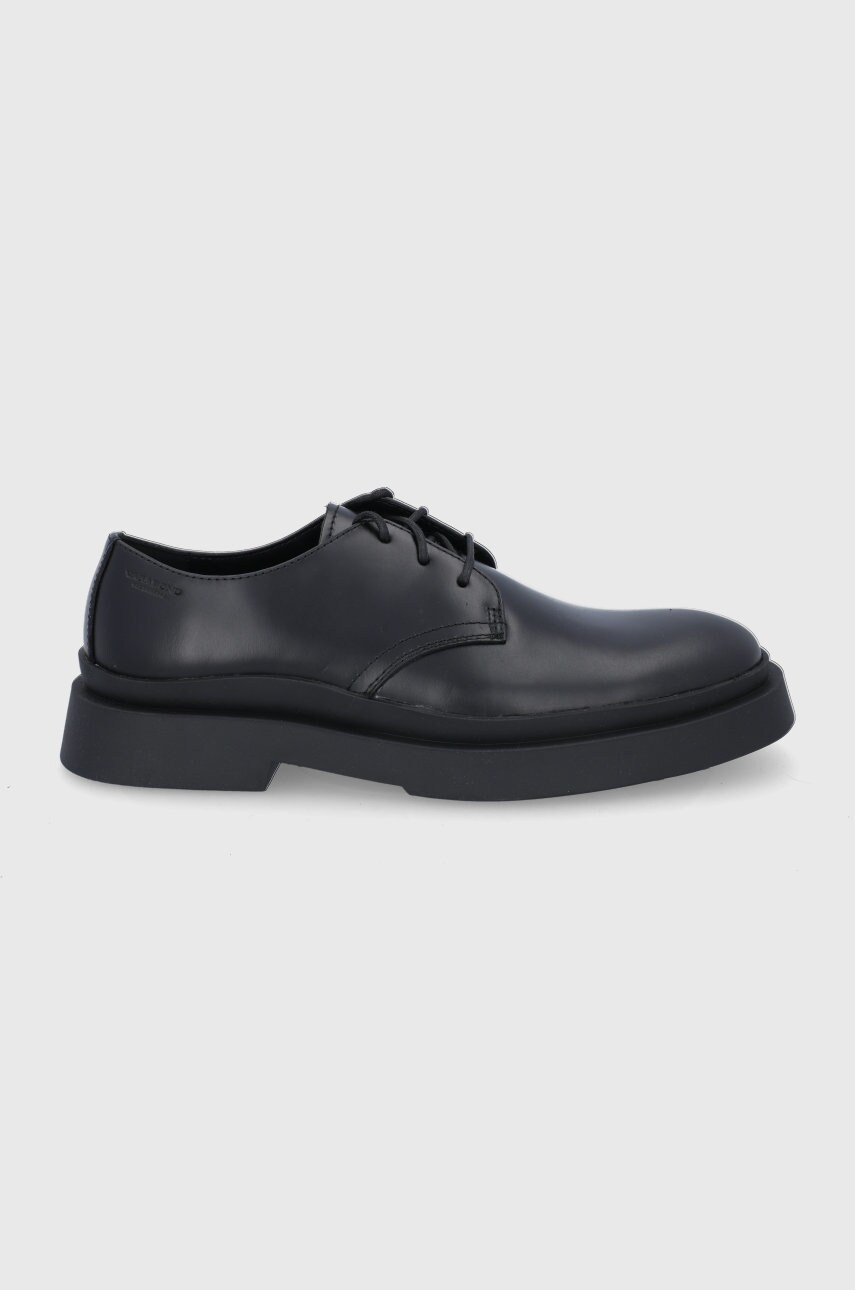 

Кожаные туфли Vagabond Shoemakers мужские цвет чёрный