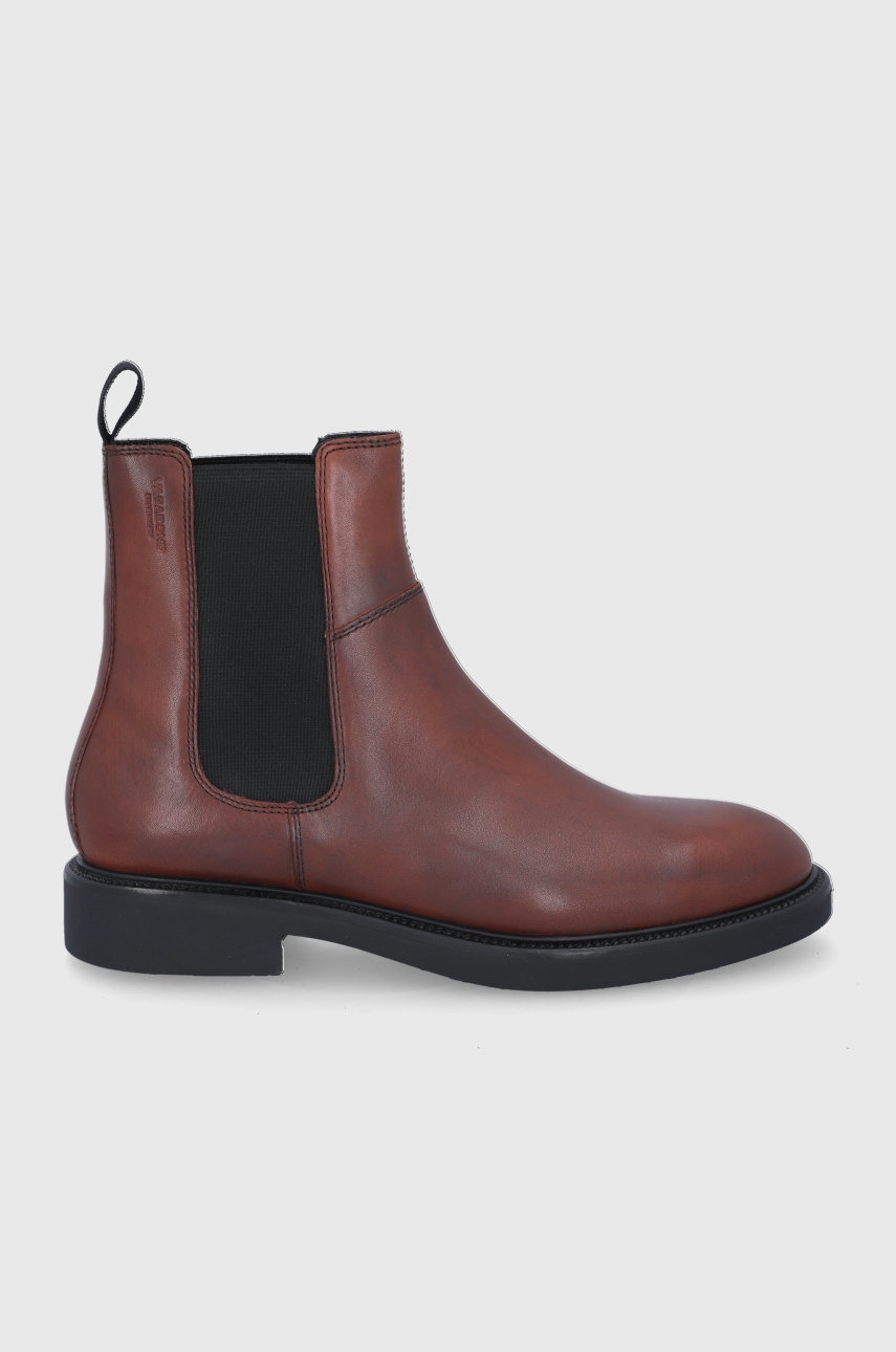 Vagabond Shoemakers Ghete Chelsea De Piele Barbati, Culoarea Maro