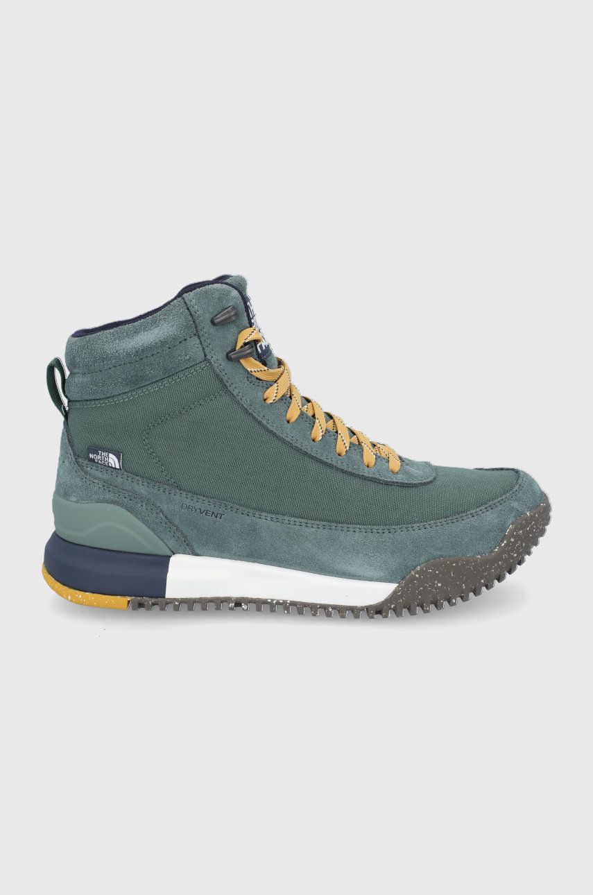 The North Face pantofi M Back-to-berkeley Iii Textile Wp barbati, culoarea verde