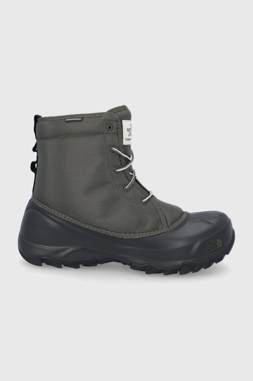 The North Face Pantofi Tsumoru bărbați, culoarea verde, izolat answear.ro imagine 2022 reducere