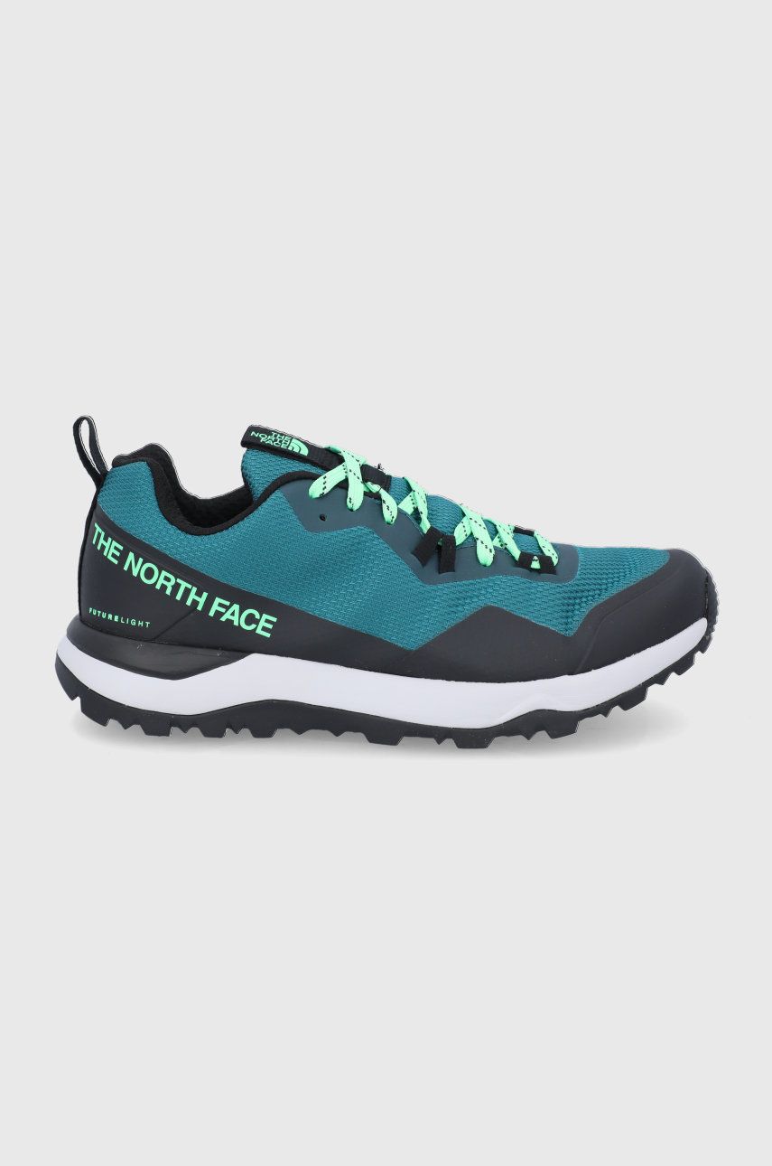 The North Face Pantofi bărbați, culoarea turcoaz answear.ro imagine 2022 reducere