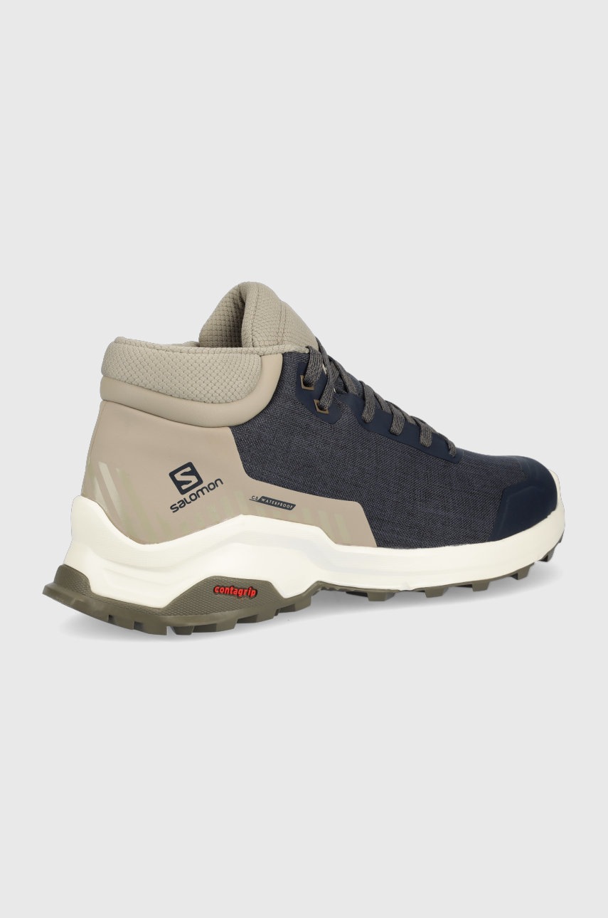 

Ботинки Salomon X Reveal Chukka мужские цвет синий с утеплением