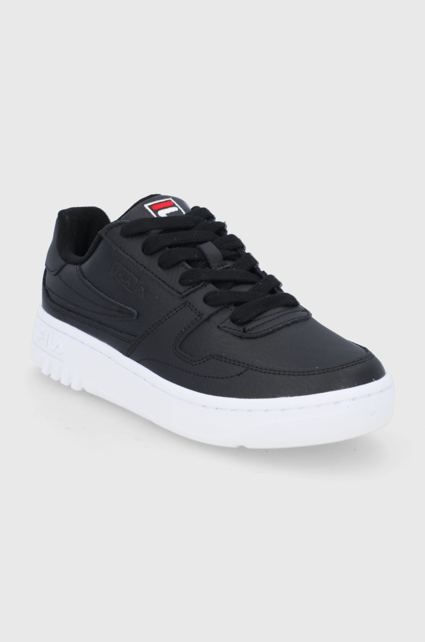 

Кожаные ботинки Fila цвет чёрный