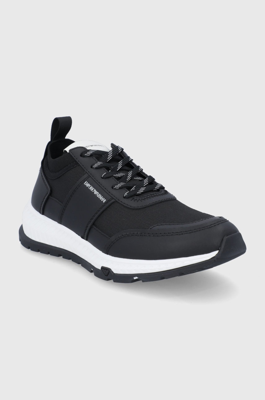 

Ботинки Emporio Armani цвет чёрный