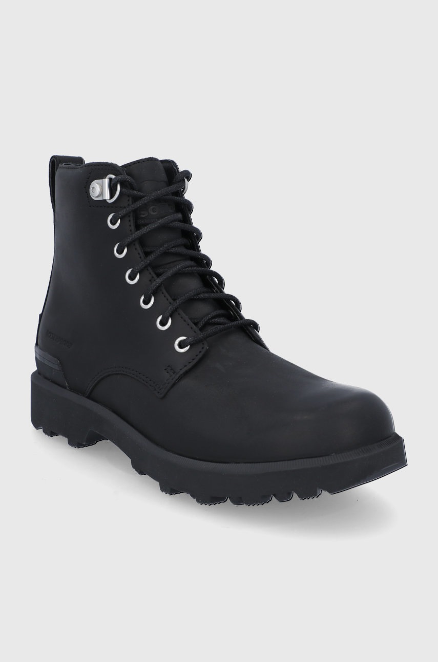

Кожаные ботинки Sorel мужские цвет чёрный